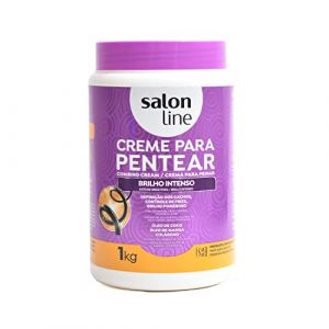 Salon Line - Crème Coiffante SOS Boucles Brillance Intense - 1kg - Définition et Éclat Sublime (LTM SHOP, neuf)