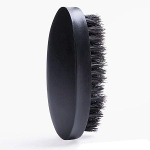 Brosse &agrave; Barbe,Brosse &agrave; Barbe en Bois Brosse &agrave; Barbe met en Forme la Barbe et L&lsquo;assouplit Brosse a Barbe en Poil de Sanglier pour Soin Quotidien (wandaximaoyi, neuf)