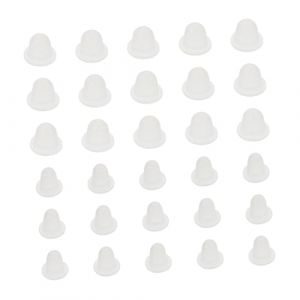 Beatifufu 200 pi&egrave;ces Tasses &agrave; Pigment Silicone Transparentes pour Tatouage U-type Petit et Moyen Gobelets Hygi&eacute;niques pour Encres et Pigments Usage Professionnel et Domestique (Camprilli, neuf)