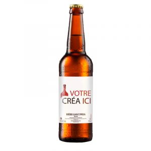 Bi&egrave;re 75CL Brasserie Gasconha - Etiquette bouteille personnalisable avec pr&eacute;nom, message, logo, photo&hellip; [ Biere cadeau original ] (Blonde) (Mabouteille, neuf)