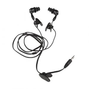MagiDeal Ecouteur Etanche Natation Intra-auriculaire Casque Sport Audio Jack 3.5mm pour MP3 Radio iPod (Noir) (Grand Plaisir 360, neuf)