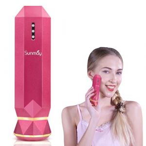 SUNMAY VSkin Appareil Radiofréquence Visage, Machine Appareil Massage Visage EMS, Appareil Anti-âge pour le Rajeunissement de la Peau, l'élimination des Rides, Lissage du visage (MEIFENG, neuf)