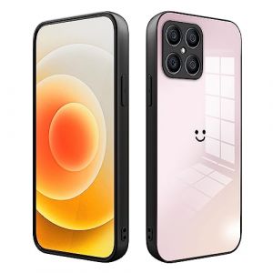 XINYEXIN Coque pour Honor 70 Lite 5G / Honor X6 / Honor X8 5G Case, Étui Housse de Téléphone en Verre Dégradé, Coque Antichoc et Anti-Rayures Mode Ultra-Mince - Rose (Xinyexin, neuf)