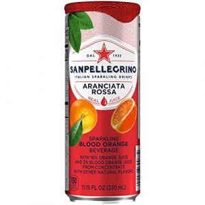 San Pellegrino Sparkling Fruit Beverages, Aranciata Rossa/Blood Orange 11.15-ounce cans (Pack of 24) by Nestle Waters North America - Grocery (Wine And More, neuf)