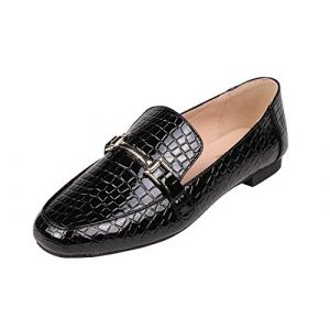 Feversole Women's Fashion Trim Deco Loafer Slippers,Pantoufles Trim Deco pour Femmes &agrave; la Mode (Tiptoe London, neuf)