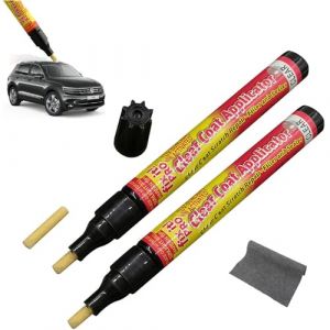 Stylo Efface Rayures,Stylo Applicateur de Couche Transparente,Stylo de Réparation de Rayures de Voiture,Stylo Magique pour Rayures de Voiture pour Toutes Les Voitures,Efface Rayure Profonde Voiture (FANYAhome, neuf)