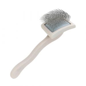 Dog Slicer Brush - Brosse à chat pour l'éparpillement | Brosse à cheveux pour chats | Chat Comb | Brosse de toilettage pour | Petites races de grande taille Sk (Wang Yue Studio, neuf)