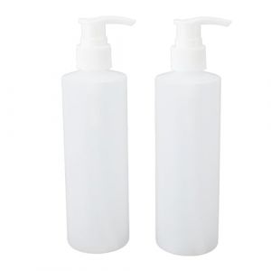 FILFEEL Bouteille de Remplacement pour Chauffe-Huile de Massage 2 Pi&egrave;ces, Bouteilles &agrave; Pompe &agrave; Shampoing Rechargeables pour Chauffe-Lotion (capacit&eacute; de 250 ML par Bouteille) Vide (Liyishun, neuf)
