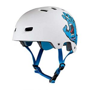 Bullet Santa Cruz Screaming Hand Casque de protection Blanc L/XL 58 - 61 cm (Black Sheep Skate Store, neuf)