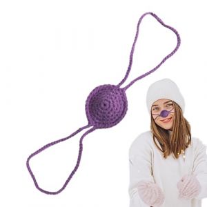 Protection de nez par temps froid, cache-nez tricot&eacute; doux, couvre-nez d'hiver au crochet, protection contre le gel, pour la neige, les femmes et les hommes, par temps froid, pour le ski, le sommeil en (Jimazheo, neuf)
