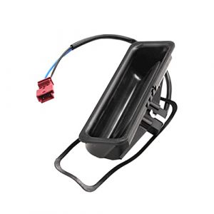 HZTWFC coffre couvercle serrure bouton poussoir poignée 51248168035 2046802391 pour BMW E39 E60 525i 528i 530i 540i M5 (HZTWFC AUTOPARTS, neuf)