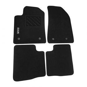 Alfa Romeo Tapis en moquette 4 fixations et logo d'origine Giulietta (PRYCE, neuf)
