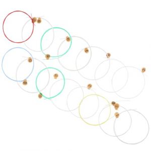 SAFIGLE 15 pi&egrave;ces Lot de Cordes pour Harpe Lyre Corde de Rechange Accessoires pour Harpe Celtique et Installation Facile (Grand Di, neuf)