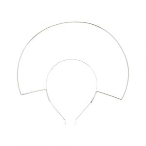 Healvian Diadème Halo De Notre-dame Trucs De Cheveux Groupe Bandeau De Déesse Statue Bandeaux Bandeau De Course Trucs Bizarres Casque De Couronne D'or Casque De La Couronne Silver Le Fer (Le Sengyu, neuf)