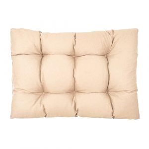 Best Wool Ensemble de Coussin Palette – Coussin d’Assise 120 x 80 cm pour Palettes Europe – Coussin Palette Rembourré avec Mousse Granulaire Poulirette (Wool-Stam, neuf)