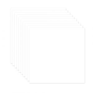 KEQAR 10 Pièces Autocollantes Imperméables TPU Kit de Réparation pour Piscine Gonflable, Rustines pour Matelas Gonflable, Anneaux de Natation (5 cm x 5 cm) (Transparent) (APENGPENG, neuf)