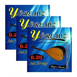 3 x uzun Sap baglama SAZ teli yöremiz – 0,20 (Fid-Shop, neuf)