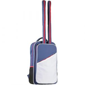 EIGEETO Sac &agrave; Dos d'escrime,Sac de Rangement pour &eacute;quipement d'escrime, adapt&eacute; aux &eacute;p&eacute;es, Tenues et Masques d'escrime (Rouge/Blanc/Bleu) (Dedrenae, neuf)