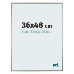 Your Decoration - Cadre photo 36x48 cm - Champagne - Cadre Photo en Plastique Avec Verre acrylique - Anti-Reflet - Cadre 36x48 - Evry (Your Decoration, neuf)