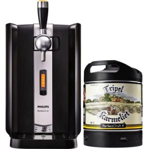 PerfectDraft – Pack Tireuse À Bière + 1 Fût Tripel Karmeliet 6L – Machine Pression À Domicile – Refroidissement À 3°C – 30 Jours Fraîcheur – Écran LED Température – Idée Cadeau Amateur Bière (PerfectDraft, neuf)