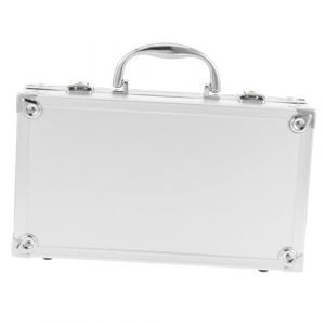 jojofuny Boîte De Rangement Aluminium Multi-fonctionnelle Avec Poignée Malette De Voyage Pour Outils Et Cosmétiques Capacité Et Design Pratique (Summer Seconds, neuf)