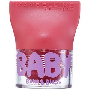 Maybelline New York Baby Lips Balm & Blush Baume à Lèvres/Blush 03 Juicy Rose (Alcyo FR, neuf)