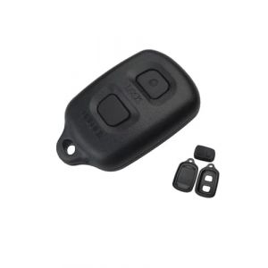 MLLNPP Coque cl&eacute; Voiture pour Toyota t&eacute;l&eacute;commande pour Toyota pour RAV4 pour Corolla 1998-1999 cl&eacute; Coque Housse sans cl&eacute; entr&eacute;e Voiture cl&eacute; Fob Remplacement 2 Bouton Coques de cl&eacute; de Voiture (JINHONGMAO, neuf)