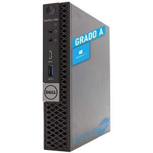 Micro PC de bureau DELL OptiPlex 7050 | Core i7 jusqu'à 4,20 GHz Windows 11 Pro | 16 Go RAM SSD 256 Go | USB TypeC HDMI Mini ordinateur fixe d'entreprise Bureau (reconditionné) (extremebit, neuf)