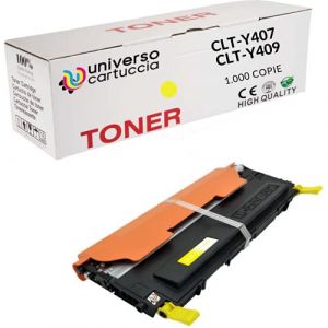 universo cartuccia Toner Replacement pour Samsung Series Serie CLP-310, CLP-315, CLX-3170, CLX-3175, CLP-320, CLP-325, CLX-3180-CLX-3185 Yellow (universo cartuccia&reg;, neuf)