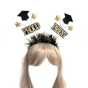 PLCPDM Chapeau de remise de diplôme pour écolier, étudiant, chapeau de diplômé, bandeau à cheveux (fankundianzishangwuyouxiangongsi, neuf)