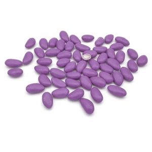 Coffret de Dragée aux amandes 1KG (violette) (Dounia Mariage, neuf)