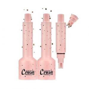 Tampon pour fausses taches de rousseur, tampon pour taches de rousseur à cinq points et stylo pour taches de rousseur à micro-poudre liquide, maquillage réaliste de taches de rousseur(Léger&Moyen) (Beliky Girl, neuf)