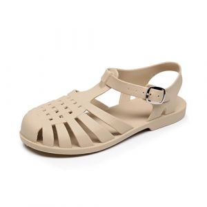 G&eacute;n&eacute;rique Sandales en Caoutchouc pour Femme, Unisexes, en Plastique, Chaussures Classiques &agrave; Boucle Transparente, Sandales en Caoutchouc, Chaussures de Plage en Cristal Geschenke (vicici-cinea, neuf)