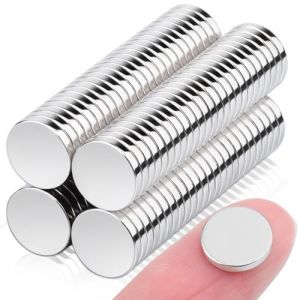 Aenienoe 100 Pièces Aimant Puissant 9x1.5mm Aimant Neodyme Mini Magnet Frigo Petit Rond Tableau Blanc Magnétique (OCEUMAOA, neuf)