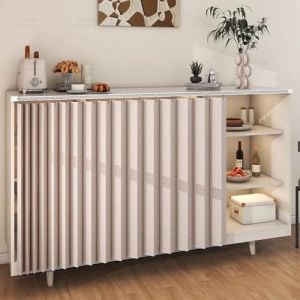 D'armoire à Chaussures Rideaux De Cuisine Courts Anti-poussière Imperméables Multifonctionnels - Salle De Bain, Sous l'évier (Taille: L:70 x H:80cm, Couleur: Kaki) (qintaoyingmz, neuf)