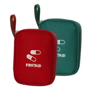 Trousse de Secours Portable, 2 Pièces Mini Trousse Premier Secours Vide Sac de Médecine Portable Convient, Trousse Secours Vide, Mini Kit Portatif Trousse Secours (CHANGWEI UKSTORE, neuf)