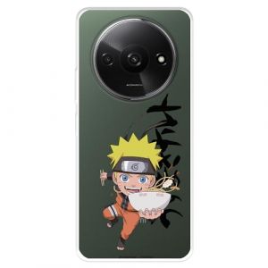 Coque compatible avec Xiaomi Redmi A3 sous licence officielle Naruto Baby Naruto Ramen pour prot&eacute;ger votre t&eacute;l&eacute;phone. Coque en silicone transparente souple sous licence officielle Naruto (La Casa de Las Carcasas, neuf)