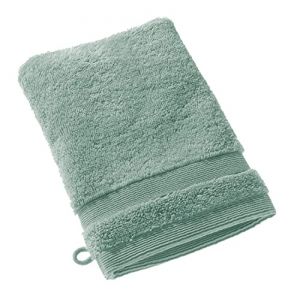 SCH&Ouml;NER WOHNEN Gants de bain premium pour b&eacute;b&eacute; 16 x 21 cm, absorbants, vert, 100 % coton, combinables comme ensemble de serviettes, &eacute;ponge pour enfant, certifi&eacute; &Ouml;ko-Tex (WohnDirect, neuf)