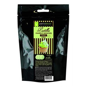 PATISDECOR Chocolat au Lait Arome Citron 250 g (CERF DELLIER, neuf)