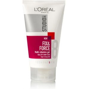 L'Oréal Studio Line Lot de 6 gels coiffants Fix & Force 8-150 ml (CorpoeCapelli, neuf)