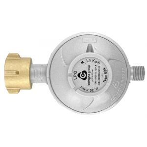 Berger Détendeur camping 30 millibar 1/4" pour bouteilles de gaz propane 11 kg/5 kg (Der-Spanien-Shop, neuf)