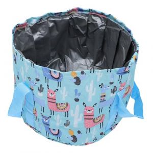 Abaodam Sac de Bain de Ext&eacute;rieur Bac &agrave; Bain pour Camping Activit&eacute;s de Plein Air Voyages Laver Fruits et L&eacute;gumes (Asa Jia, neuf)