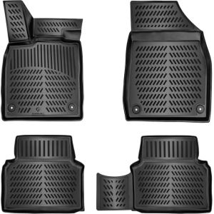 ELMASLINE 3D Tapis de Sol pour Seat Ibiza 5 2017-2025 | Tapis de Voiture en Caoutchouc avec Bords Extra Hauts | Accessoires Auto (herneland, neuf)