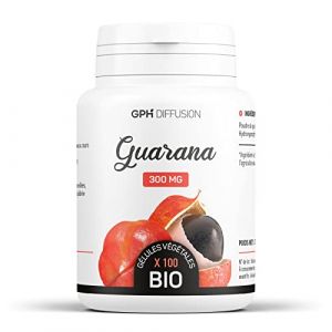 Guarana biologique | 1200 mg/jour | TONIQUE, FATIGUE MENTALE | Caf&eacute;ine Naturelle | 100 G&eacute;lules V&eacute;g&eacute;tales (123PLANTES, neuf)