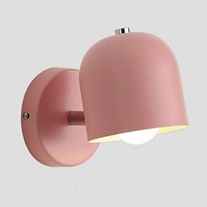 Mengjay Metal Applique Murale Abat-jour Lampe de Mur Murale Applique Murale Luminaire Moderne avec abat-jour Contemporain en M&eacute;tal R&eacute;glable Lampe Murale pour Chambre Cuisine Restaurant (Rose) (Mengjay, neuf)