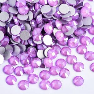 YTYHFEM Décorations d'art d'ongle de Strass Non correcteurs de Taille de mélange de Velours Violet-Violet Moka-SS4-1440 pièce (qichunxianshuaideyongshangmaoxinggerenduzioz, neuf)