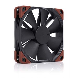 Noctua NF-F12 iPPC-3000 PWM, Ventilateur Haut Rendement, 4 Broches, 3000 tr./min (120 mm, Noir) (NOCTUA - Designed in Austria, neuf)