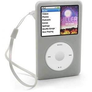 igadgitz MU-LUKA-SY8D IV112 &Eacute;tui en Silicone Compatible avec Apple iPod Classic 80 Go, 120 Go et Nouvelle G&eacute;n (6) - Transparent (INNOV8 GB Ltd, neuf)