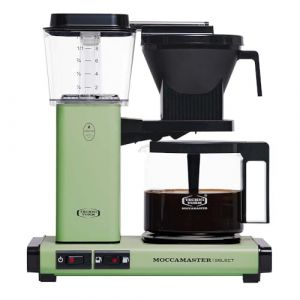 Moccamaster KBG Select, Cafetiere, Cafeti&egrave;res Filtres, Vert Pastel, 1.25 Litre (Electro-Center, neuf)