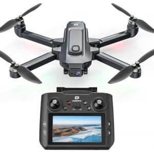 Drone DEERC D35Pro avec Cam&eacute;ra 4K Professionnelle pour Adultes, Quadricopt&egrave;re RC avec &Eacute;cran HD sur T&eacute;l&eacute;commande, Moteur sans Balais, Suivez-Moi, Transmission 5G, Retour Automatique, GPS, 40 Min de Vol (DroneGuy, neuf)